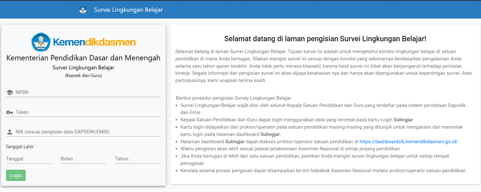 Sulingjar segera dimulai, Catat Jadwalnya ! Kepala dan Pendidik Wajib Ikut !